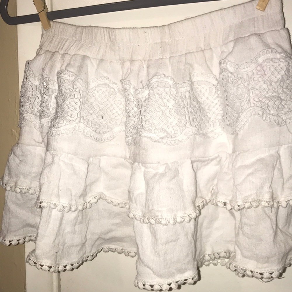 Lf Flowy Cotton Skirt